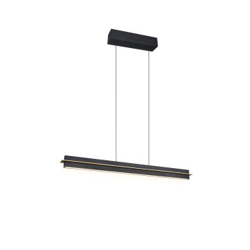 Trio Emerson Pendelleuchte LED Schwarz, 1-flammig