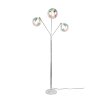 Trio Paxton Stehlampe Chrom, 3-flammig