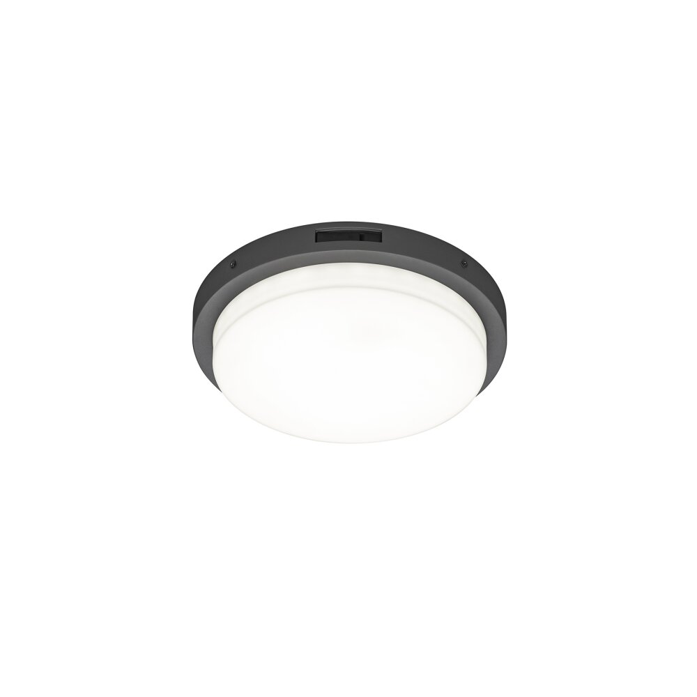 Trio BERMEJO Deckenleuchte LED Anthrazit, 1-flammig, Bewegungsmelder main product photo