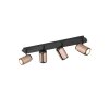 Trio Gillan Deckenspot Braun, 4-flammig