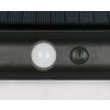 Reality OLINDA Wandleuchte LED Schwarz, 1-flammig, Bewegungsmelder