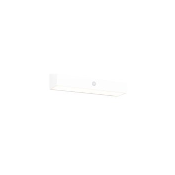 Reality SILVES Wandleuchte LED Weiß, 1-flammig, Bewegungsmelder