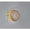 Reality Davey Wandleuchte LED Beige, 1-flammig