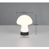 Reality Dooley Tischleuchte LED Weiß, 1-flammig
