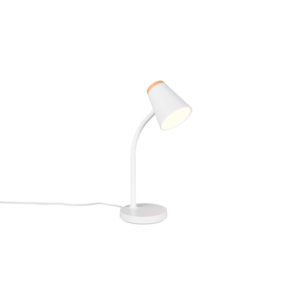 Reality Pongo Tischleuchte LED Weiß, 1-flammig main product photo