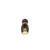 Reality Bidar Wand- und Deckenspot Schwarz-Gold, 1-flammig