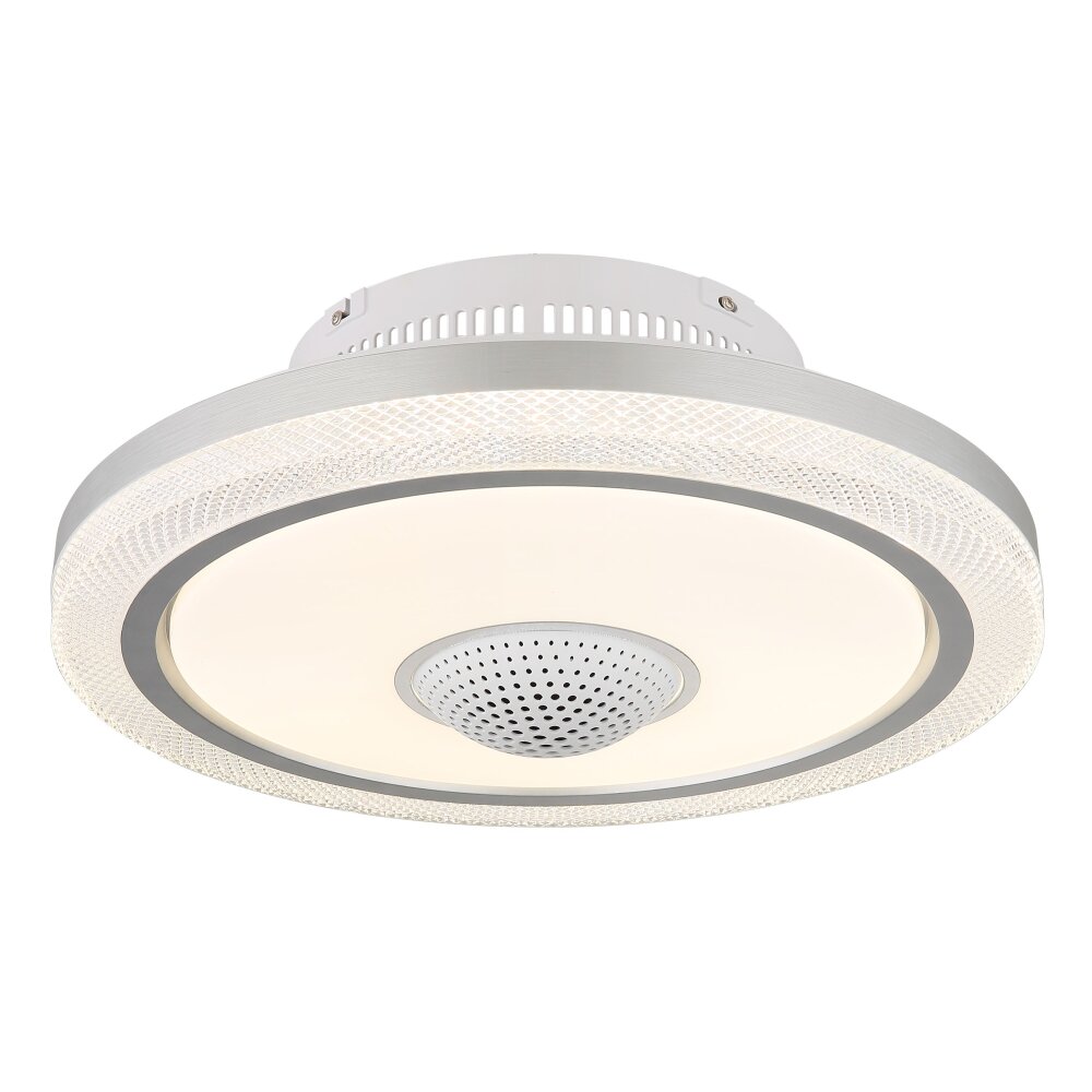 Globo Shelly Deckenventilator LED Weiß, 1-flammig, Fernbedienung main product photo