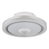 Globo Shelly Deckenventilator LED Weiß, 1-flammig, Fernbedienung