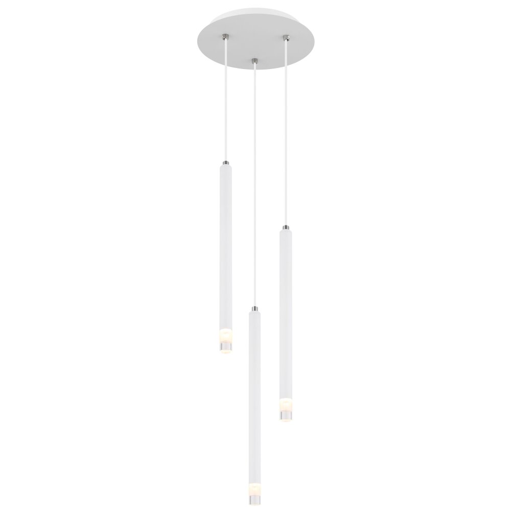 Globo Ryan Hängeleuchte Weiß, 3-flammig main product photo