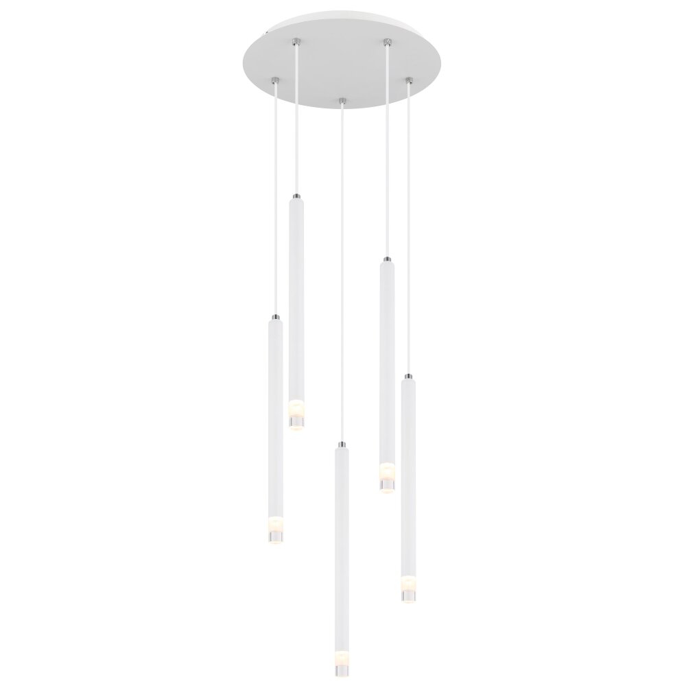Globo Ryan Hängeleuchte Weiß, 5-flammig main product photo