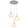 Globo Barry Hängeleuchte Chrom, Nickel-Matt, 3-flammig Globo Barry Hängeleuchte Chrom, Nickel-Matt, 3-flammig