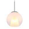 Globo Barry Hängeleuchte Chrom, Nickel-Matt, 1-flammig