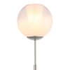 Globo Barry Stehleuchte Chrom, Nickel-Matt, 1-flammig