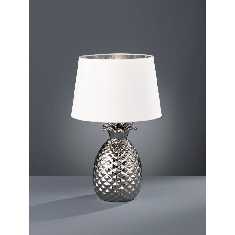Reality PINEAPPLE Tischleuchte Silber, 1-flammig main product photo