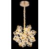 Globo Floriella Hängeleuchte LED Gold, 1-flammig