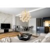 Globo Floriella Hängeleuchte LED Gold, 1-flammig