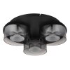Globo Belinda Deckenleuchte LED Schwarz, 1-flammig