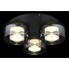 Globo Belinda Deckenleuchte LED Schwarz, 1-flammig