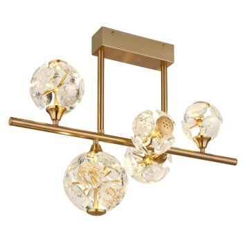 Globo Virina Deckenleuchte LED Gold, 1-flammig