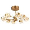 Globo Virina Deckenleuchte LED Gold, 1-flammig