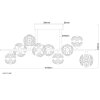 Globo Virina Deckenleuchte LED Chrom, 1-flammig