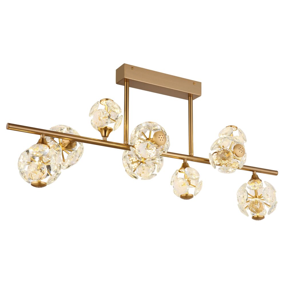Globo Virina Deckenleuchte LED Gold, 1-flammig main product photo