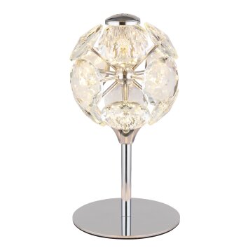 Globo Virina Tischleuchte LED Chrom, 1-flammig