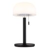 Pilzlampe Globo Norman Tischleuchte LED Schwarz, 1-flammig