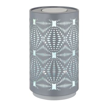 Globo Amiyah Tischleuchte LED Weiß, 1-flammig, Farbwechsler