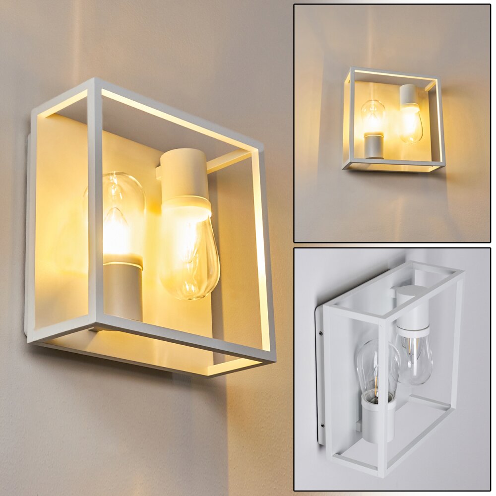 Karlsborg Wandleuchte Weiß, 2-flammig main product photo