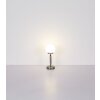 Globo Haku Tischleuchte LED Silber, 1-flammig