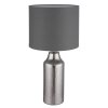 Globo Elden Tischleuchte Silber, 1-flammig