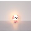 Globo Puppy Tischleuchte LED Pink, Weiß, 1-flammig Globo Puppy Tischleuchte LED Pink, Weiß, 1-flammig