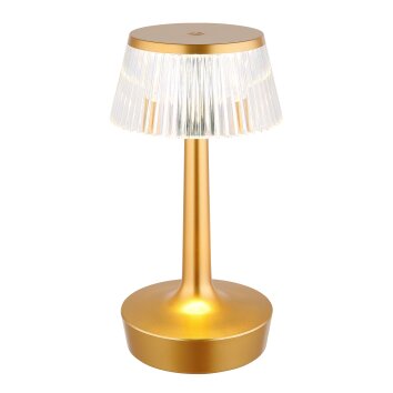 Globo Lucio Tischleuchte LED Messing, 1-flammig