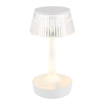 Globo Lucio Tischleuchte LED Weiß, 1-flammig