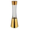 Lava-Lampe Globo Sparkle Tischleuchte LED Gold, 1-flammig