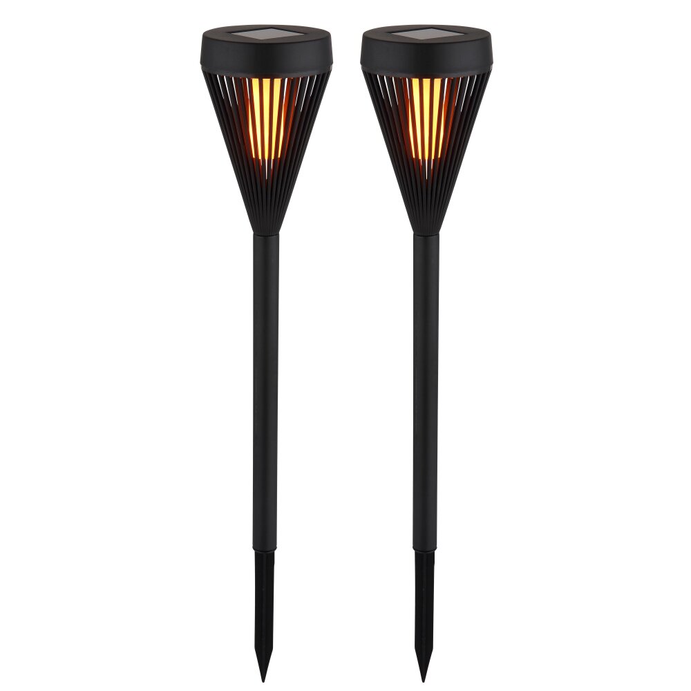 Globo Solarleuchte Solarleuchte LED Schwarz, 6-flammig main product photo