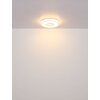 Globo Astania Deckenleuchte LED Chrom, Weiß, 1-flammig