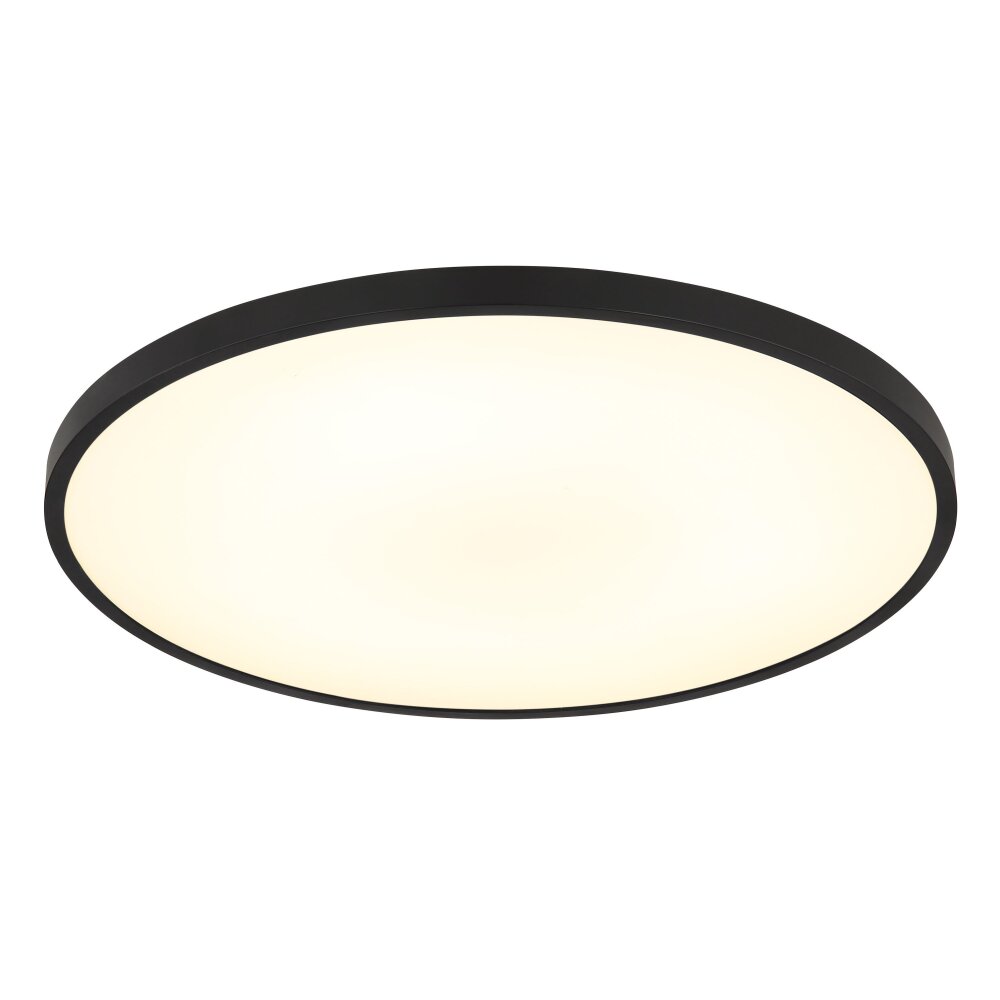 Globo Nielsen Deckenleuchte LED Schwarz, 1-flammig main product photo