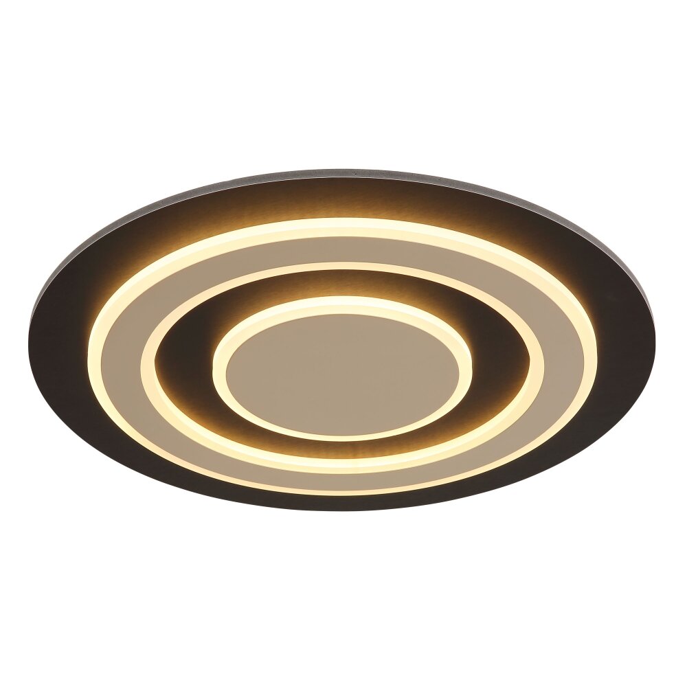 Globo Jayden Deckenleuchte LED Schwarz, 1-flammig main product photo