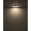 Globo Wiley Deckenleuchte LED Grau, Weiß, 1-flammig