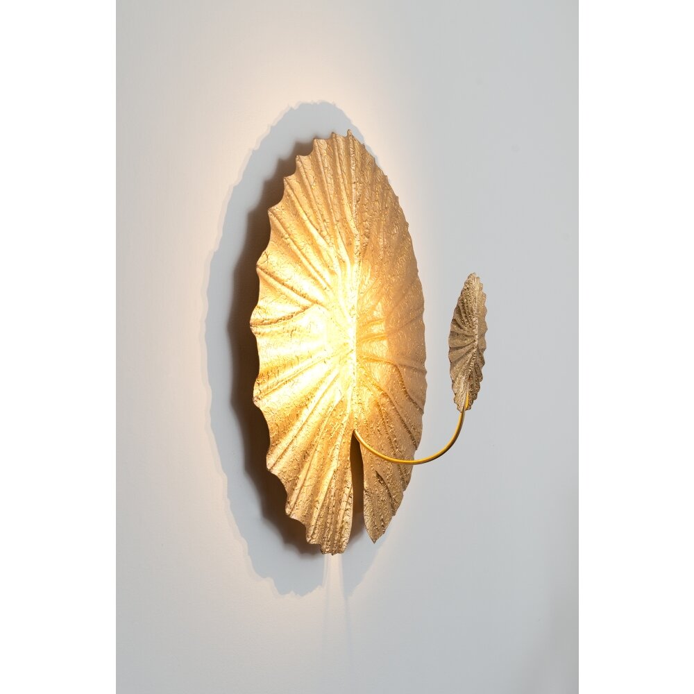 Holländer SESAM Wandleuchte LED Gold, 2-flammig