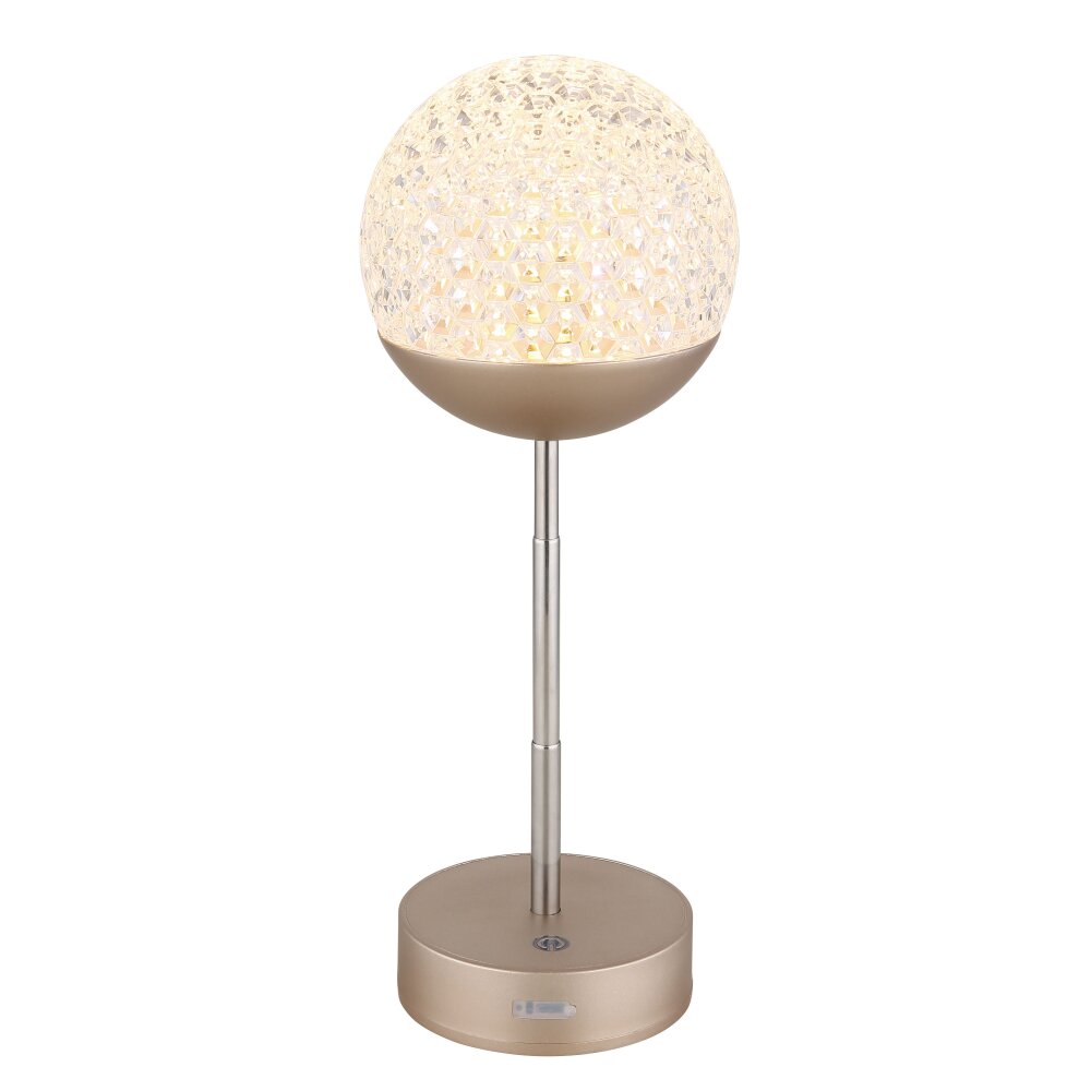Globo Gavin Tischleuchte LED Gold, 1-flammig main product photo