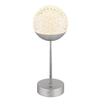 Globo Gavin Tischleuchte LED Silber, 1-flammig