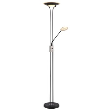 Globo Tamika Deckenleuchte LED Chrom, Schwarz, 1-flammig