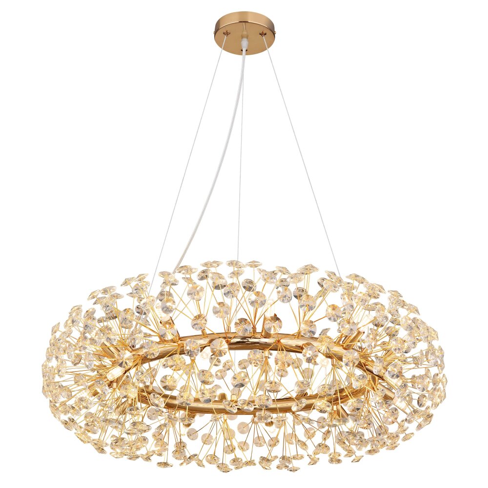 Globo Katrina Kronleuchter Gold, 20-flammig main product photo