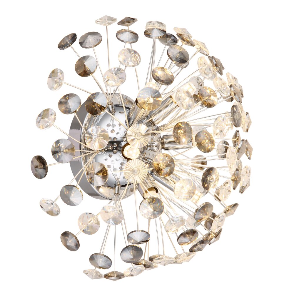 Globo Katrina Wandleuchte Chrom, 6-flammig main product photo