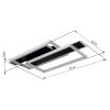 Globo Finnley Deckenleuchte LED Schwarz, 1-flammig