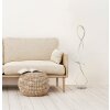 Globo Swirl Stehleuchte LED Nickel-Matt, 1-flammig