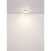 Globo Kirina Deckenleuchte LED Nickel-Matt, 1-flammig